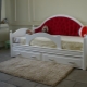 Dětská otomanská postel s měkkou zády: popis, typy, tipy pro výběr