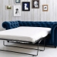 Sofa dengan mekanisme tempat tidur lipat Prancis