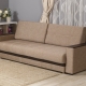 Sofa dengan tempat letak tangan: ciri, jenis dan pilihan