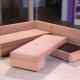 Sofa pusing: jenis, kebaikan dan keburukan