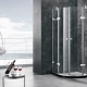 Mamparas de ducha con palet: materiales y dimensiones
