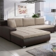 Sofa sudut dua lipat: ciri, jenis dan pilihan
