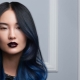 Plavi vrhovi kose: značajke i pravila bojanja