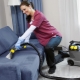 Προϊόντα καθαρισμού για καναπέδες: τύποι, συμβουλές για την επιλογή και τη χρήση