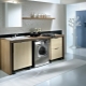 เคาน์เตอร์ใต้อ่างล้างจานและเครื่องซักผ้า: ประเภทและทางเลือกในห้องน้ำ