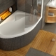 Choosing a 140 cm long corner bath
