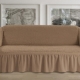 Sarung untuk sofa tiga tempat duduk: jenis dan pilihan