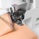What is the difference between an overlock and a cover sewing machine and is it possible to do with one thing?