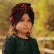 Dětské turbany: vlastnosti a módní obrázky