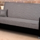 Sách sofa với một hộp vải lanh: mô tả, ưu và nhược điểm, sự lựa chọn