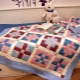 Các lớp học về may một tấm trải giường chắp vá cho người mới bắt đầu