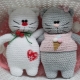 Mô tả và các mẫu đan cho mèo amigurumi nguyên bản