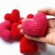 Crochet amigurumi heart: scheme at pamamaraan