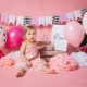 Cum să decorezi ziua de naștere a fetiței de 1 an cu baloane?