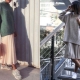 How to combine a pleated skirt with a sweater?