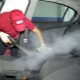 Curățare chimică a interiorului mașinii