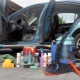 Přípravky na chemické čištění interiérů automobilů