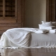 Linen katil putih