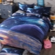 Linen katil dengan corak ruang