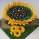 Making crafts Sunflower