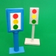 Making crafts Traffic light