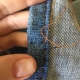 Met welke draad om denim te naaien?