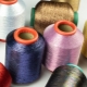 What is lurex and how are threads used?