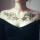 Variety of tattoos for the clavicle