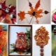 Creating autumn crafts