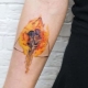 Τατουάζ φωτιά
