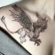 ¿Qué significan los tatuajes de grifo y cómo son?