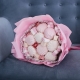 Making bouquets from marshmallows