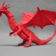 Origami drak