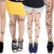 How did tattoo tights come about and what are they like?