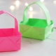 Jak vyrobit origami košík?