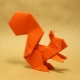 Bagaimana cara membuat origami dalam bentuk tupai?