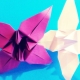 Comment faire des iris en origami ?