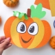 How to make a paper pumpkin for Halloween?