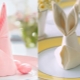 วิธีทำกระต่ายหรือกระต่ายจากผ้าเช็ดปาก?