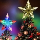 Wie schmückt man die Spitze eines Weihnachtsbaumes?