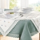 Các loại vải cho khăn trải bàn là gì và loại nào để chọn?