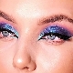 Make-up pre modro-sivé oči