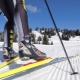 Descripción e instalación de soportes de esquí de fondo.