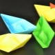 Origami en forme de bateau