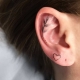 Caratteristiche di un tatuaggio sull'orecchio e idee per la sua implementazione