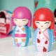 Ciri-ciri anak patung Kokeshi Jepun