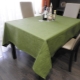 Kenmerken van groene tafelkleden