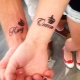 Paar Tattoos für Mann und Frau