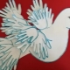 Artisanat de la colombe de la paix