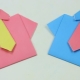 Chemise origami